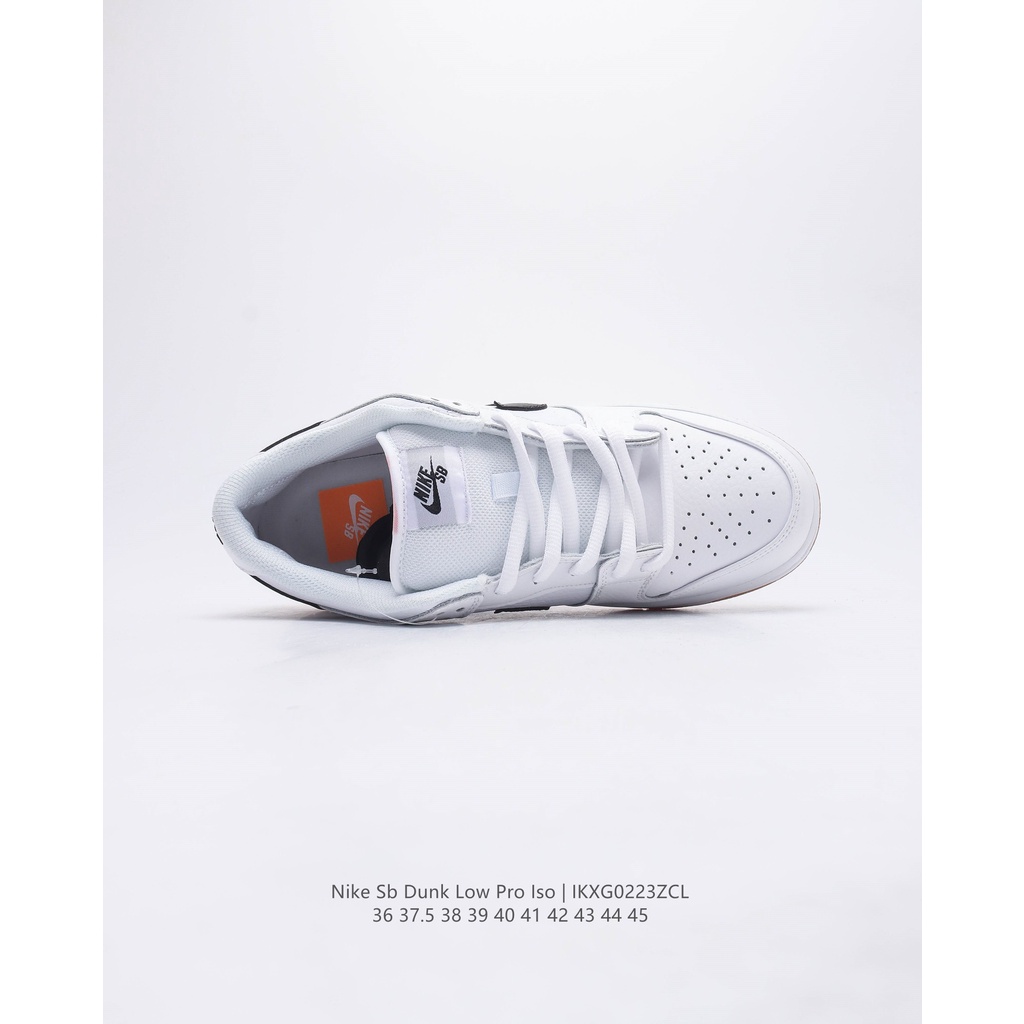 Giày Best Quality CD2563-100 *_Nike SB Dunk Low Pro"Orange Label White"_* Sneaker từ POIZON