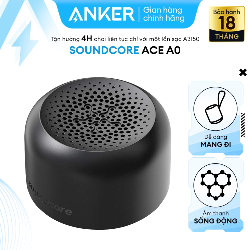 Loa bluetooth SoundCore Ace A0 2W (by ANKER) - A3150