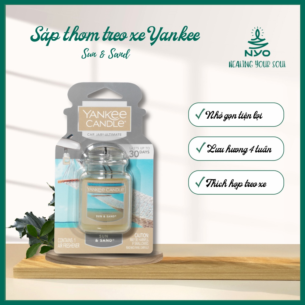 Sáp thơm treo xe hương Nắng Biển – Sun & Sand – Yankee Candle