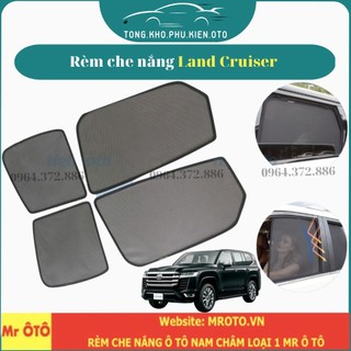 Rèm Che Nắng Xe Land Cruiser 1990-2010,L80,L100,V8 2012-2021-Hàng Loại 1 Mr Ô Tô, vải dày, chống nắng tốt,vừa khít xe