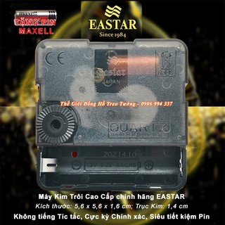Máy Đồng Hồ KIM TRÔI CAO CẤP EASTAR – Kim DẠ QUANG (*) Tự Chọn - Bảo Hành 1 Năm – Tặng Pin Maxell