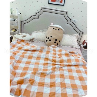 Chăn điều hoà  hè thu Muji mẫu mới chất cotton mềm mịn hàng đẹp hút chân không