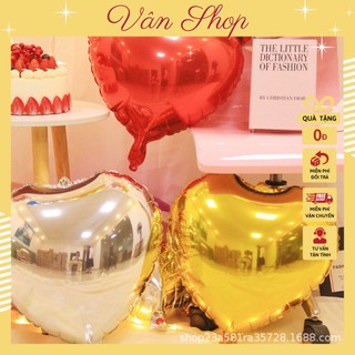 Bóng trái tim trang nhôm trang trí phòng cưới, sinh nhật, decor