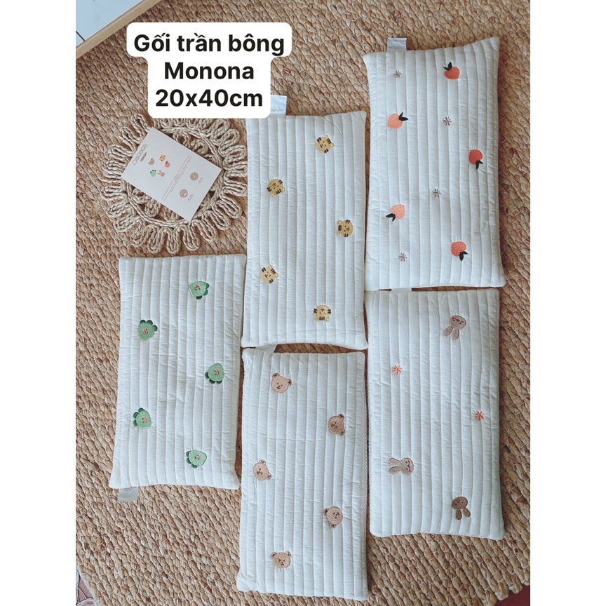 Gối, lót gối cao cấp Monona cho bé