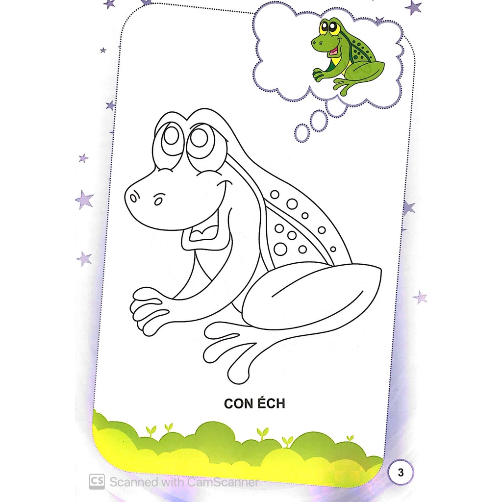 Sách_Bé Tập Tô Màu - Động Vật Sống Dưới Nước