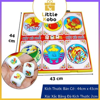   Nhựa  Bộ Bầu Cua Tôm Cá Bàn Nhựa Rẻ Bền Đẹp Đồ Chơi Trẻ Em Xả Stress Giải Trí Tuệ Phát Triển Tư Duy 
