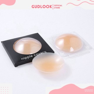 Miếng dán ngực silocon nhiệt tự thân, dán ti tự dính không dùng keo siêu dính GUDLOOK 172