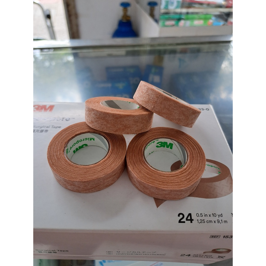 Băng keo giấy 3M Micropore 1533-1,25cm x 9.1m