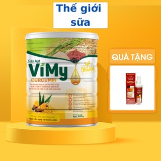 Sữa hạt Vimy Curcumin Sữa nghệ hỗ trợ đau dạ dày, đẹp dáng đẹp da