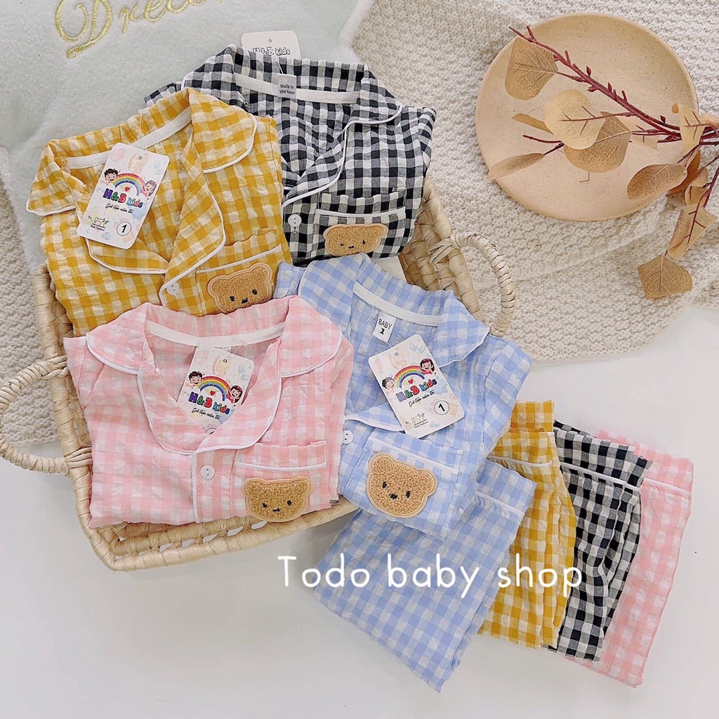 Bộ Pizama Dài cho bé trai bé gái