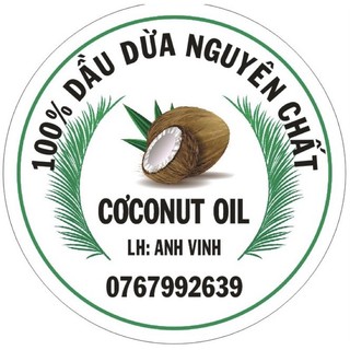 Dầu Dừa Nguyên Chất 100%, 100ml