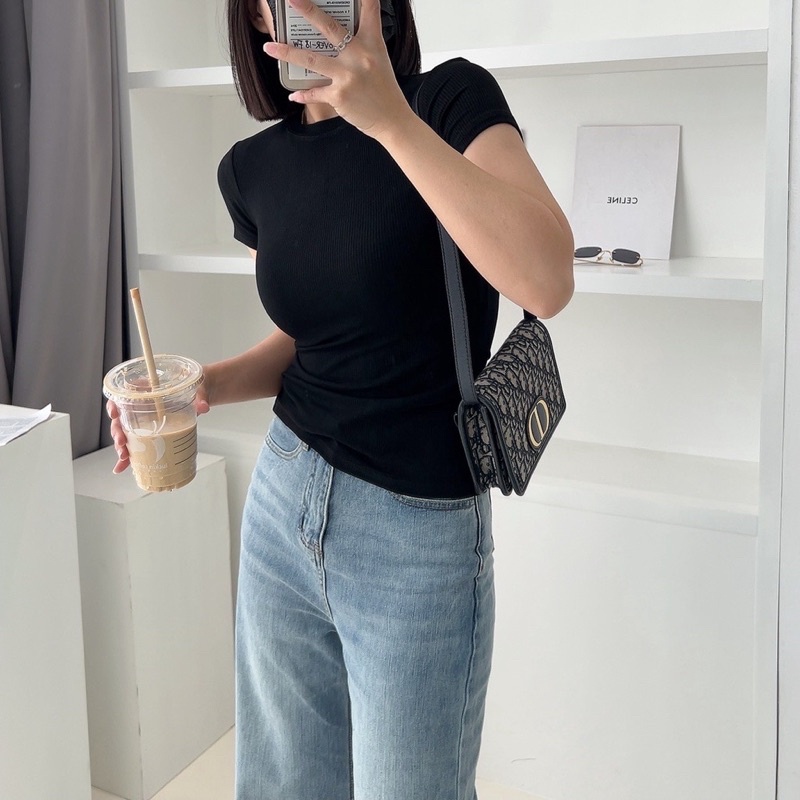 Áo Phông Body Gân Tăm Basic