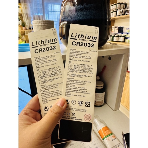 Pin cmos cr 2032 chuyên dụng cho máy tính để bàn,air tag,laptop,chìa khoá xe ô tô giá rẻ Đà Nẵng