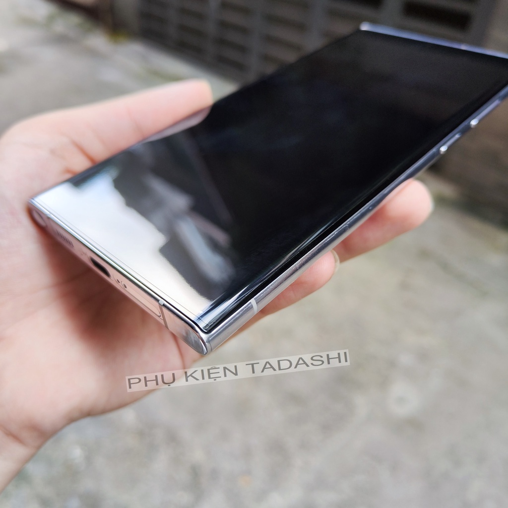 Bộ 4 Miếng Dán Dẻo Gor Samsung S23 Ultra/ S22 Ultra/ S21 Ultra Dán Full Màn 3D, Trong Suốt Bo Viền Cong - Chính Hãng Gor