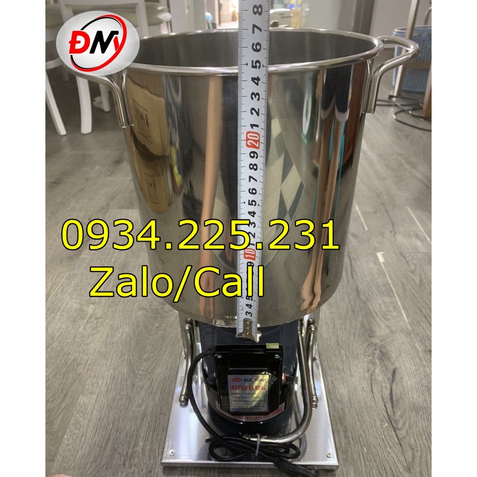 Máy xay rau má, xay lá dứa, xay lá thơm loại khung chữ A inox, đường kính nồi 25cm - công suất 1100W