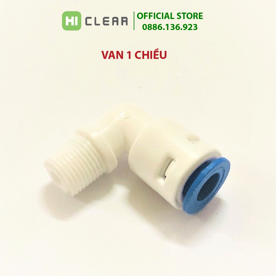 Van 1 chiều, van co vuông của máy RO,đầu dây 6