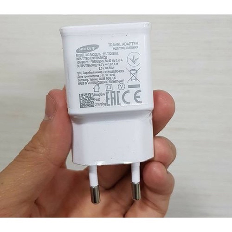 Củ sạc cốc sạc nhanh 2A Sam sung Loại Xịn, Hàng xuất khẩu