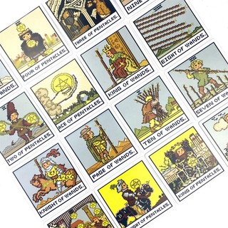 (size thường) 8-Bit Fantasy Tarot Deck A2 New
