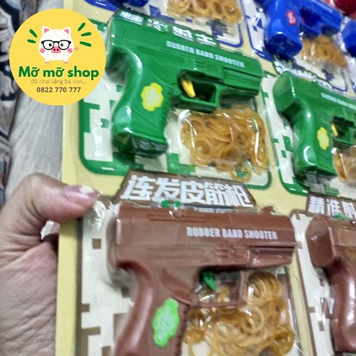 Đồ chơi bắn dây thun -  đồ chơi bắn lon, bắn thằn lằn, bắn bong bóng - Đồ chơi Nhà Mỡ Mỡ