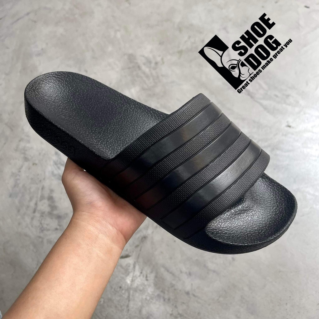 Dép Adidas Adilette Aqua đúc nguyên khối siêu bền chống nước tốt F35550