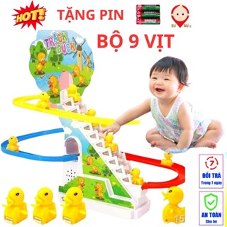 Vịt Leo Cầu Thang Đồ Chơi Cho Bé Bomocshop Con Vịt Đồ Chơi Cầu Trượt Vịt Vàng Leo Thang Loại Đẹp  m Thanh Vu