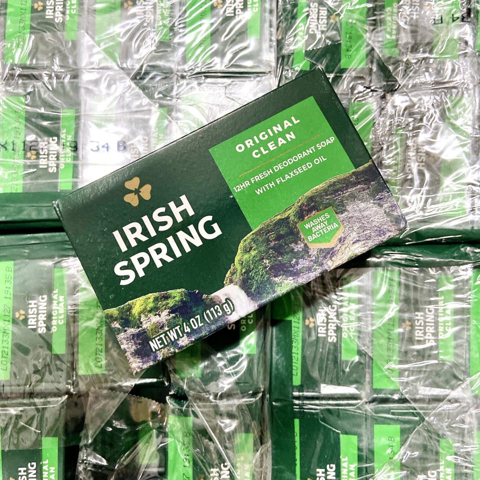 01 Xà Phòng Irish Spring Mỹ 104.8G