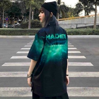 Sơ mi in 3D form rộng