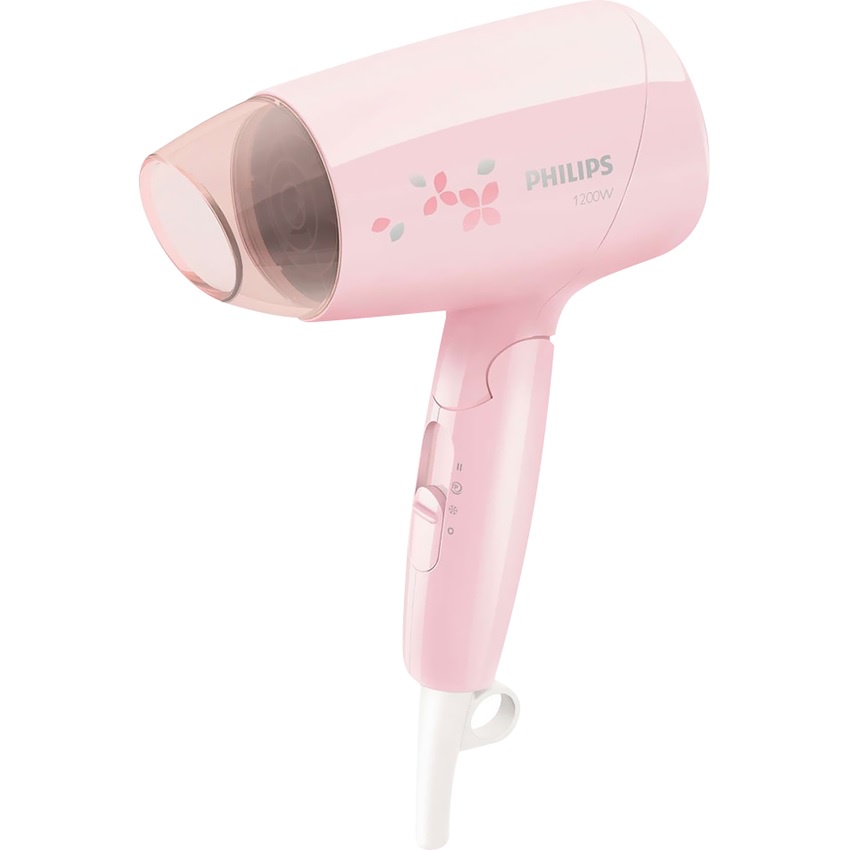 Máy sấy tóc Philips BHC010/10 CS 1200W (Đen, Hồng)
