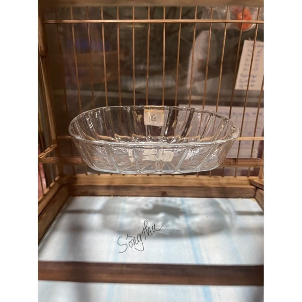 Khay tắm thuỷ tinh dành cho chim nhỏ