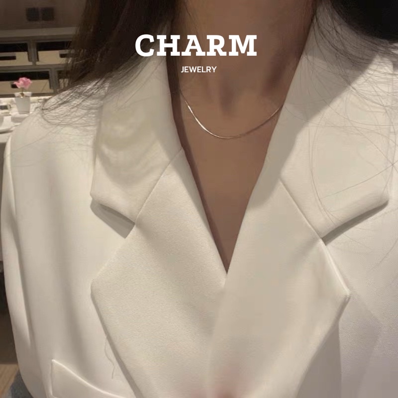 Dây Chuyền Sterling Đơn Giản