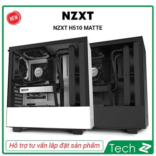 Vỏ Case NZXT H510 MATTE (Mid Tower/Màu Đen/Mầu Trắng)