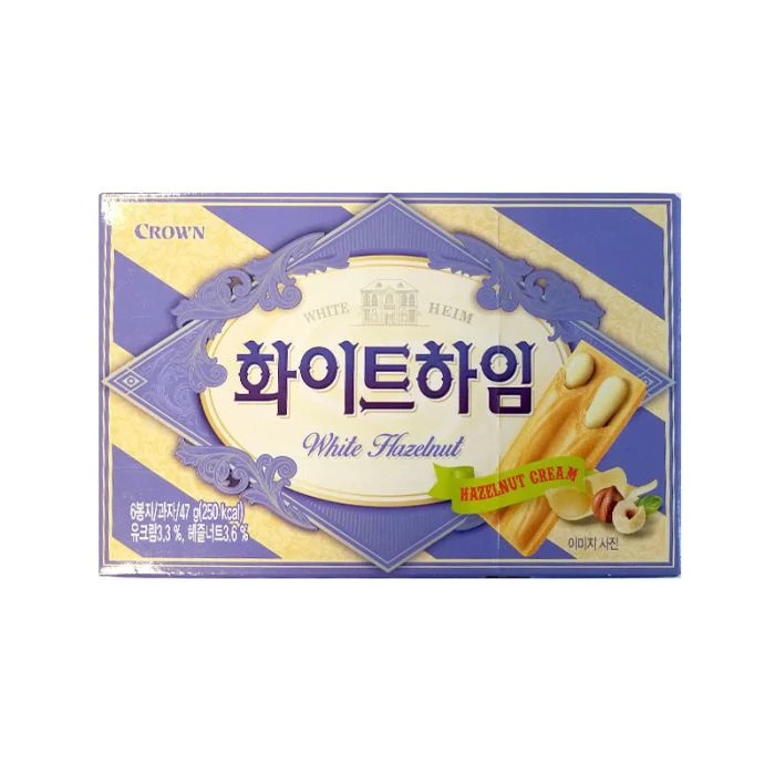 BÁNH NHÂN KEM HẠT PHỈ CROWN 47g