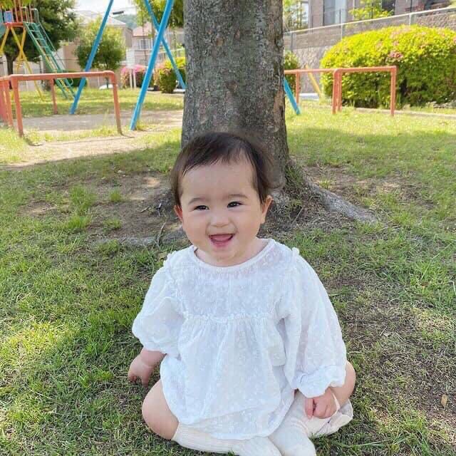 Set áo babaydoll họa tiết hoa thêu kèm quần bí cho bé gái