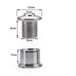 combo 5 Ốc bắt củ đề, ốc bắt đĩa trước (giò đĩa) xe đạp