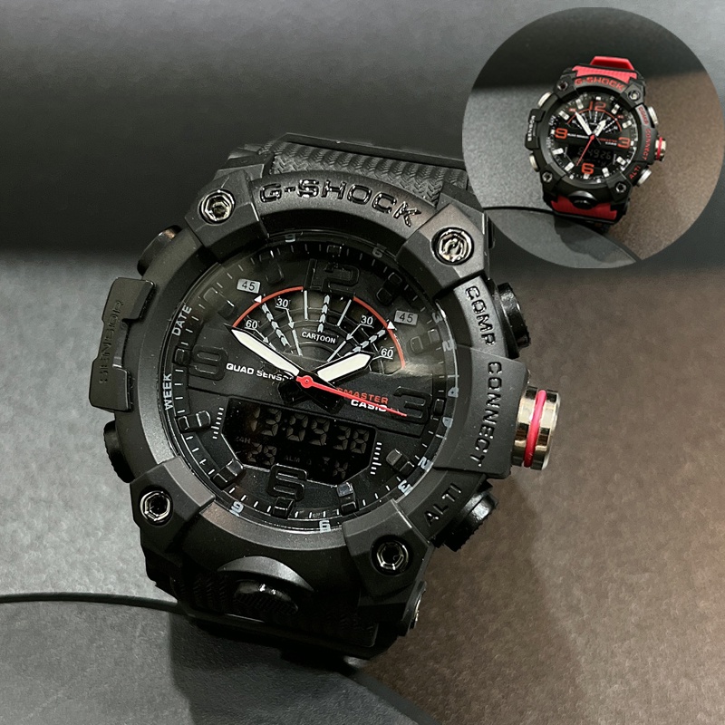 Đồng Hồ Nam G - Shock GG1000 Điện Tử, Chống Nước 3ATM, Dây Cao Su, Khóa Cài, Size 48mm, Bảo Hành Máy 3 Tháng