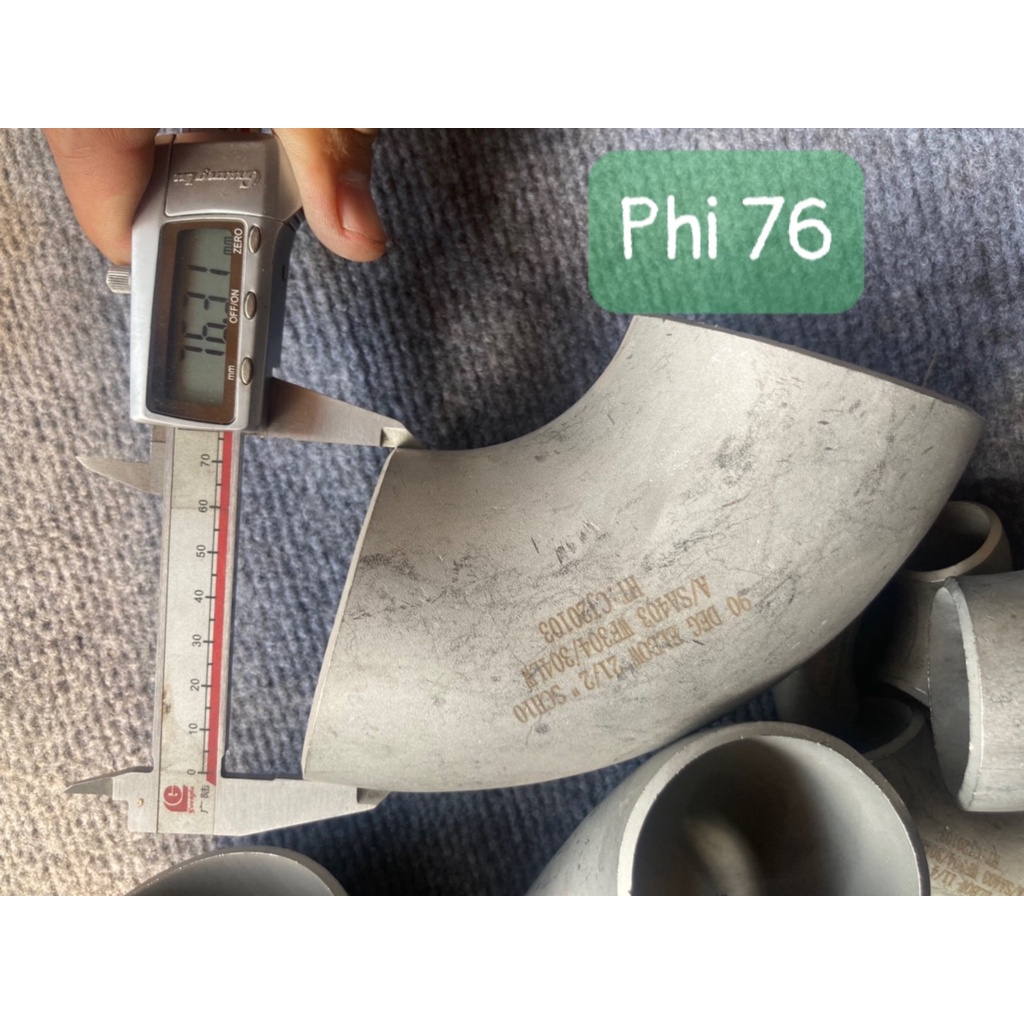 CO HÀN INOX 304 SCH10 PHI 21 ĐẾN 219