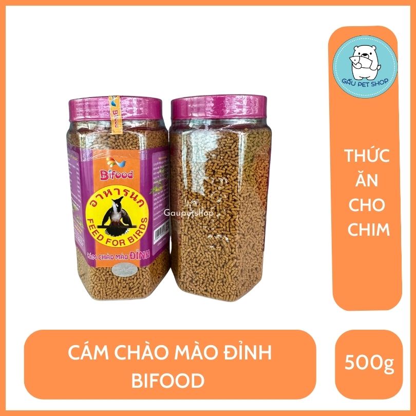 Cám Trứng Bifood đỉnh hủ cho chào mào 500g – Gau.petshop