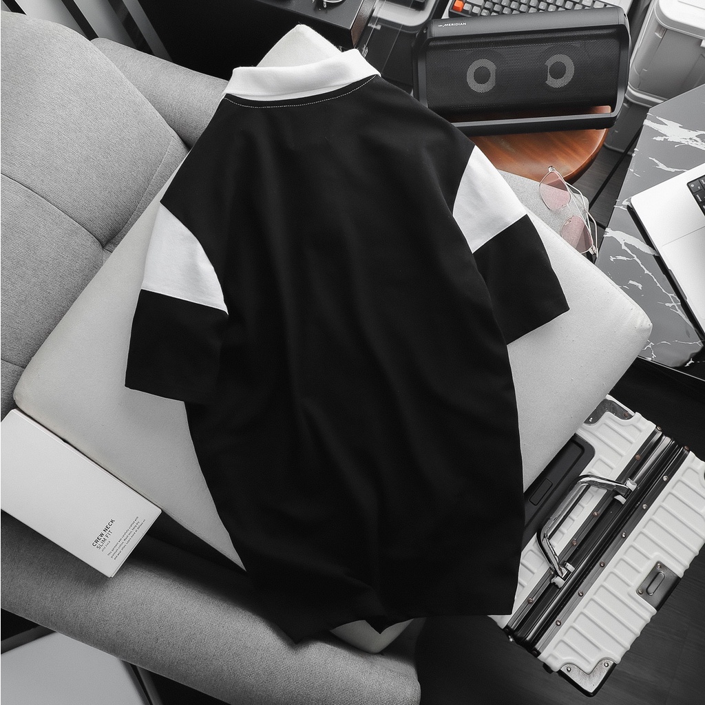 Áo thun polo  Shirt With Colorblock.