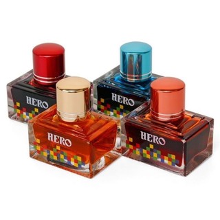 Mực bút máy hero 40ml: 1 lọ.