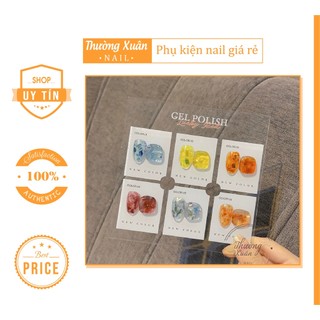 Gel nhũ hổ phách bns - trang trí móng