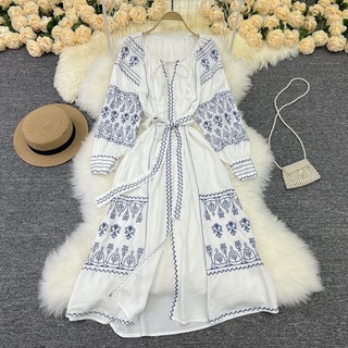 Tunic Dress Thêu