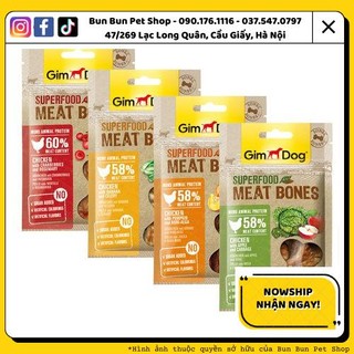Bánh thưởng thịt sấy Snack chất lượng cao cho chó Gimdog Superfood Meat Bones