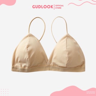 Áo bra nữ 2 dây không gọng hở lưng học sinh đẹp mút mỏng GUDLOOK