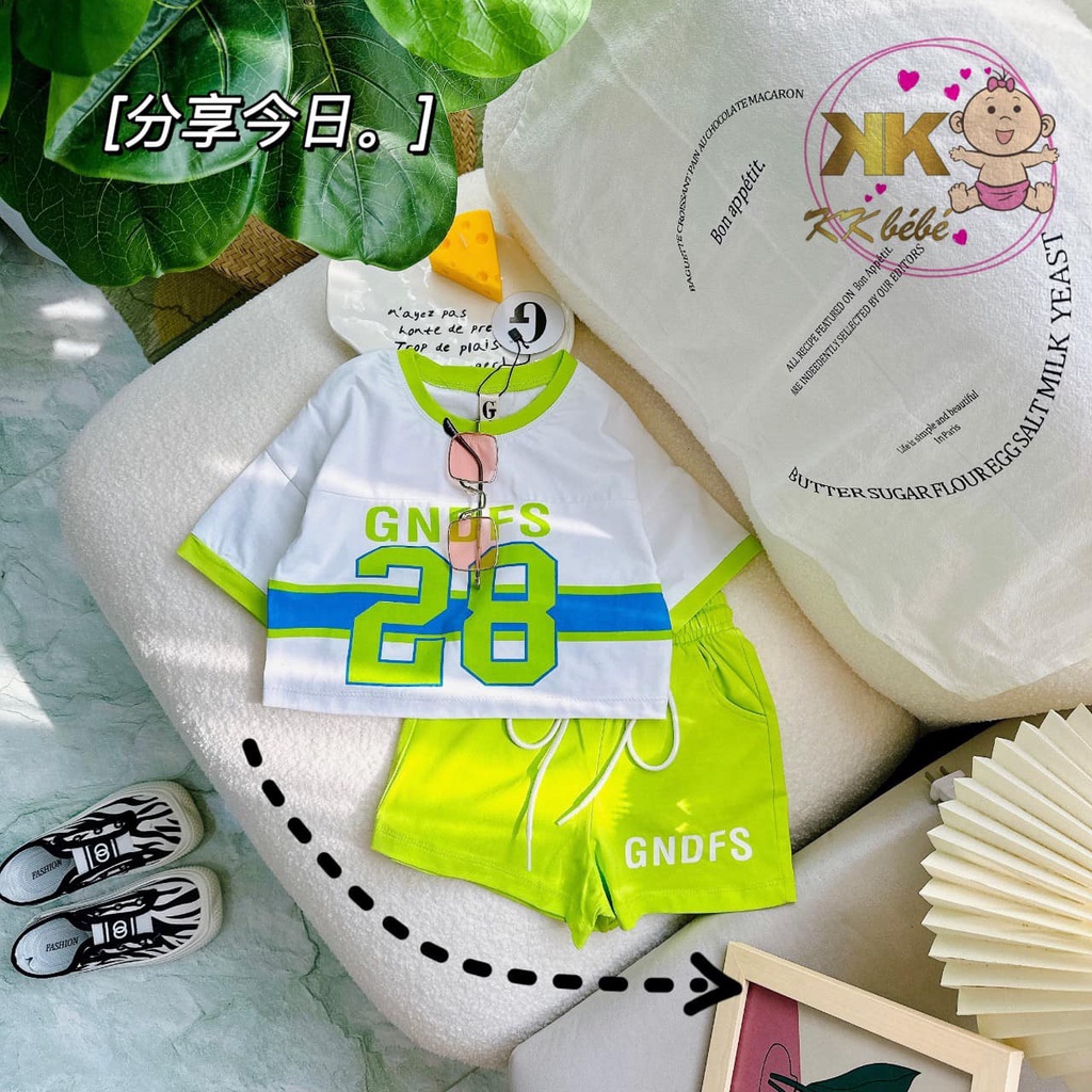 BỘ THỂ THAO SỐ 28 CHO BÉ