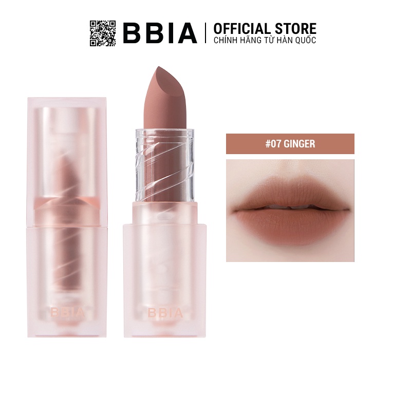 Son Thỏi Lì Bbia Last Powder Lipstick Version 2 (6 màu) 3.5g