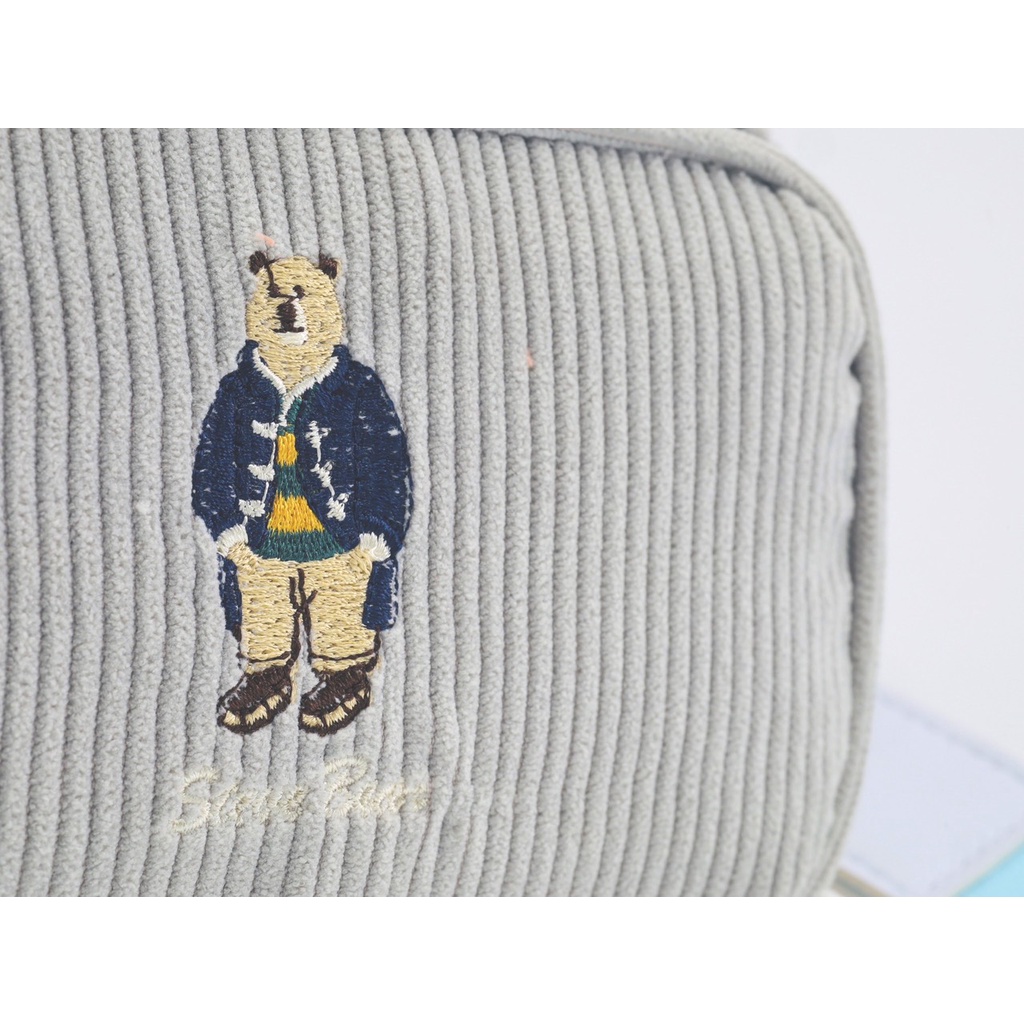 TÚI CHÉO GẤU XÁM