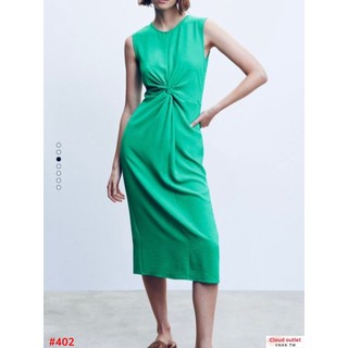 #402 Đầm Mango xanh ngọc - Thời Trang Nữ VNXK