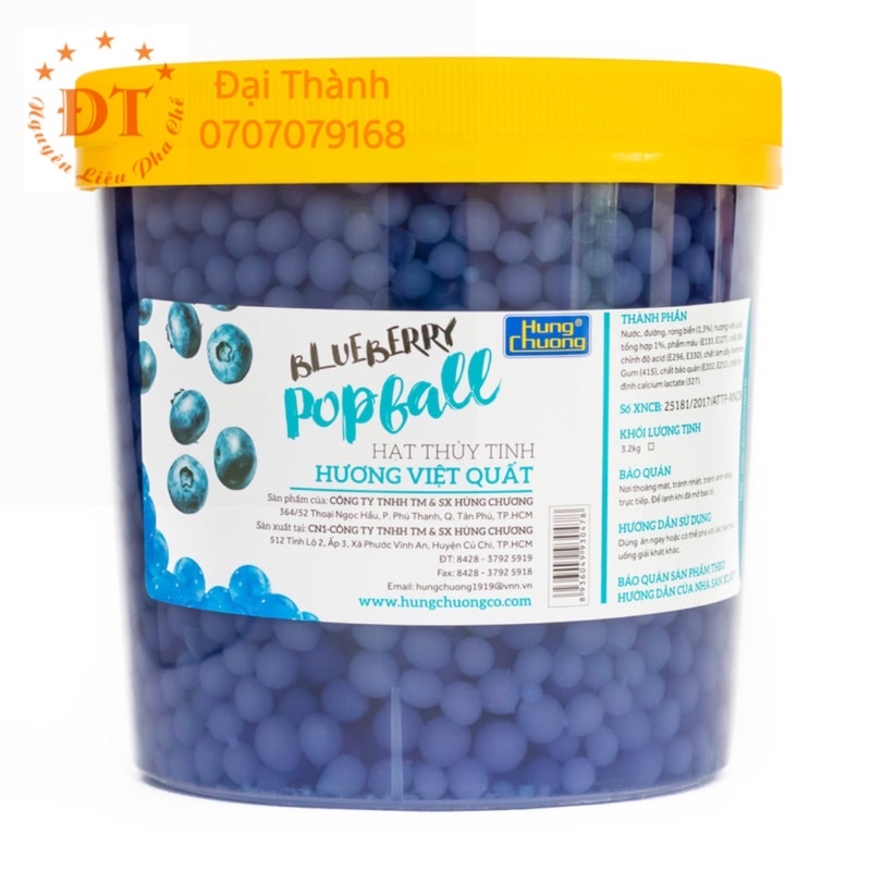 Thủy tinh Hùng Chương nhiều mùi