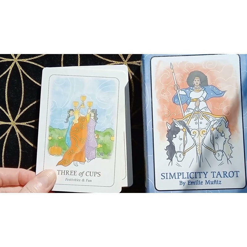 Bộ bài Simplicity Tarot by Emilie Muñiz  @gocdoquyen