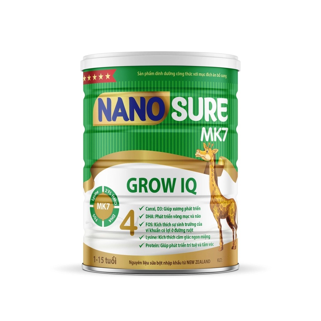 Sữa bột Nano Sure IQ 900g